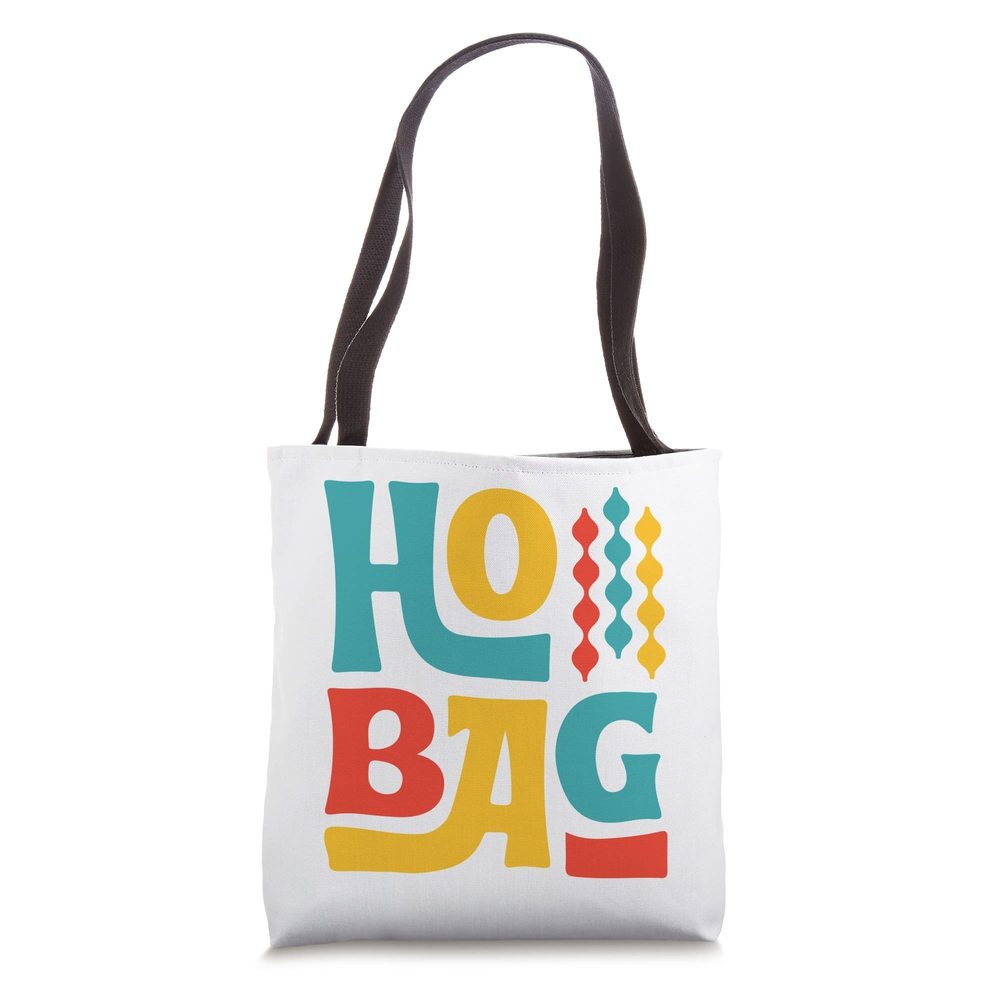 Ho Bag Tote Funny Canvas Overnht Bag Retro Lettering Tote Bag UwU